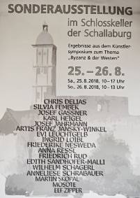 Künstlersymposium Schallaburg 2018